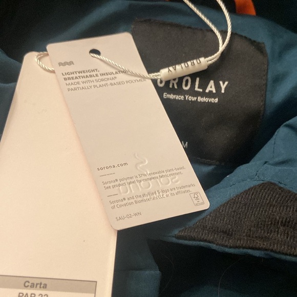 Orolay Women's Puffer Jacket Quilted Lightweight Oversized Zip Up Stand Collar - Picture 3 of 3